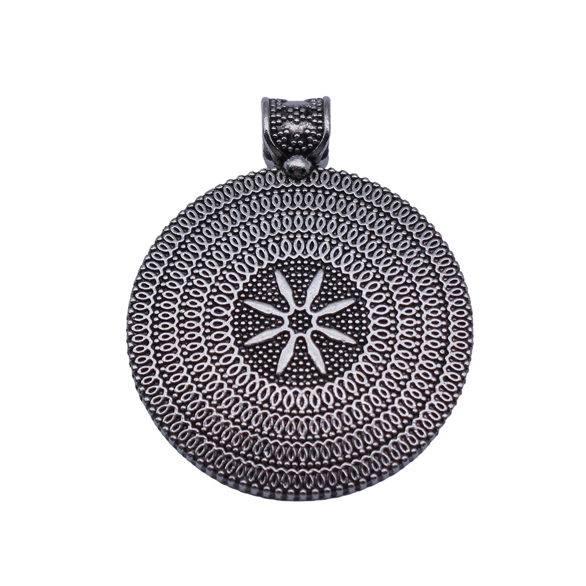 Boho Ethnic Mandala Pendant Fl - Embellishment Crafts ulasan dan harga