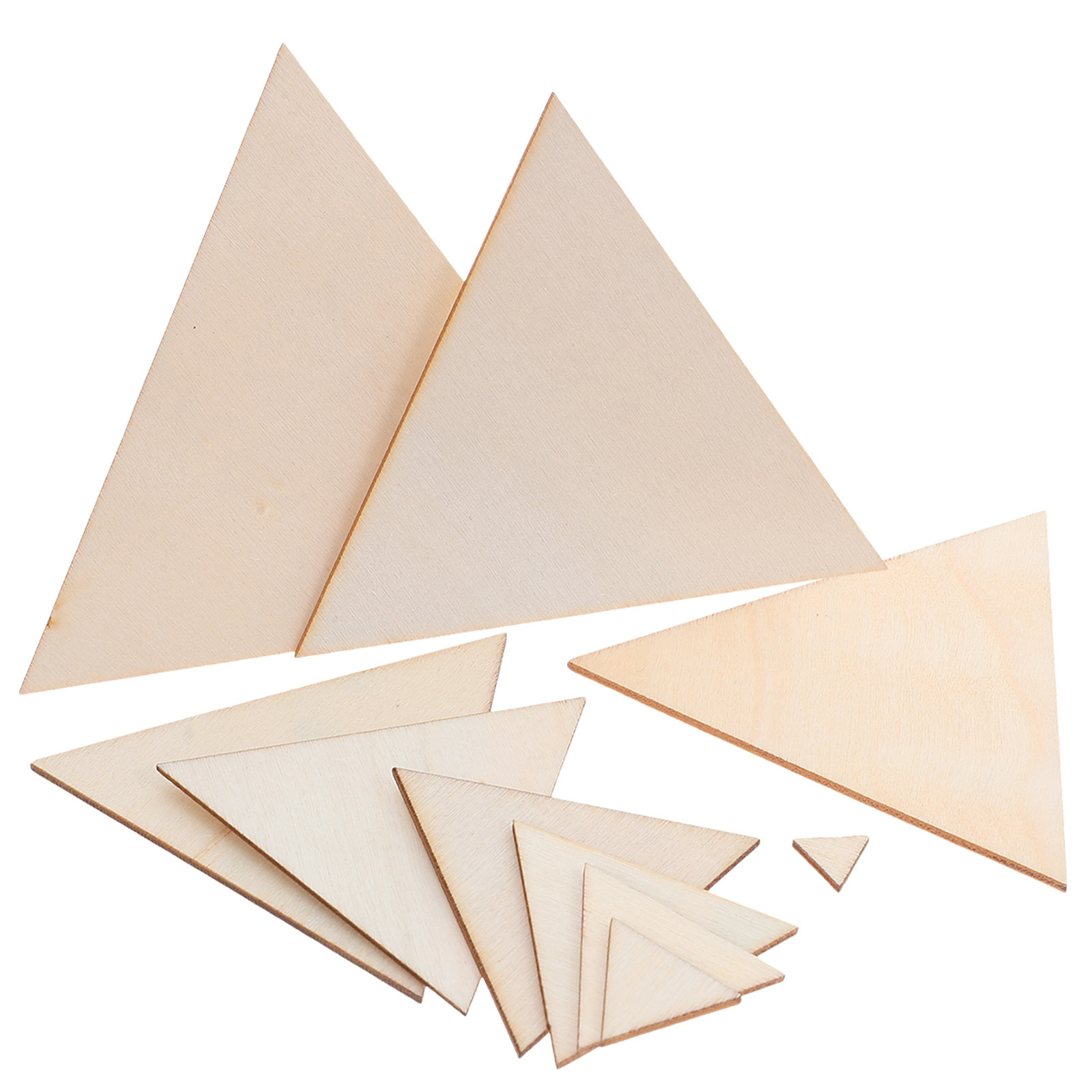 10Pcs Wooden Cutouts Assorted  - Christmas Craft Embellishment ulasan dan harga