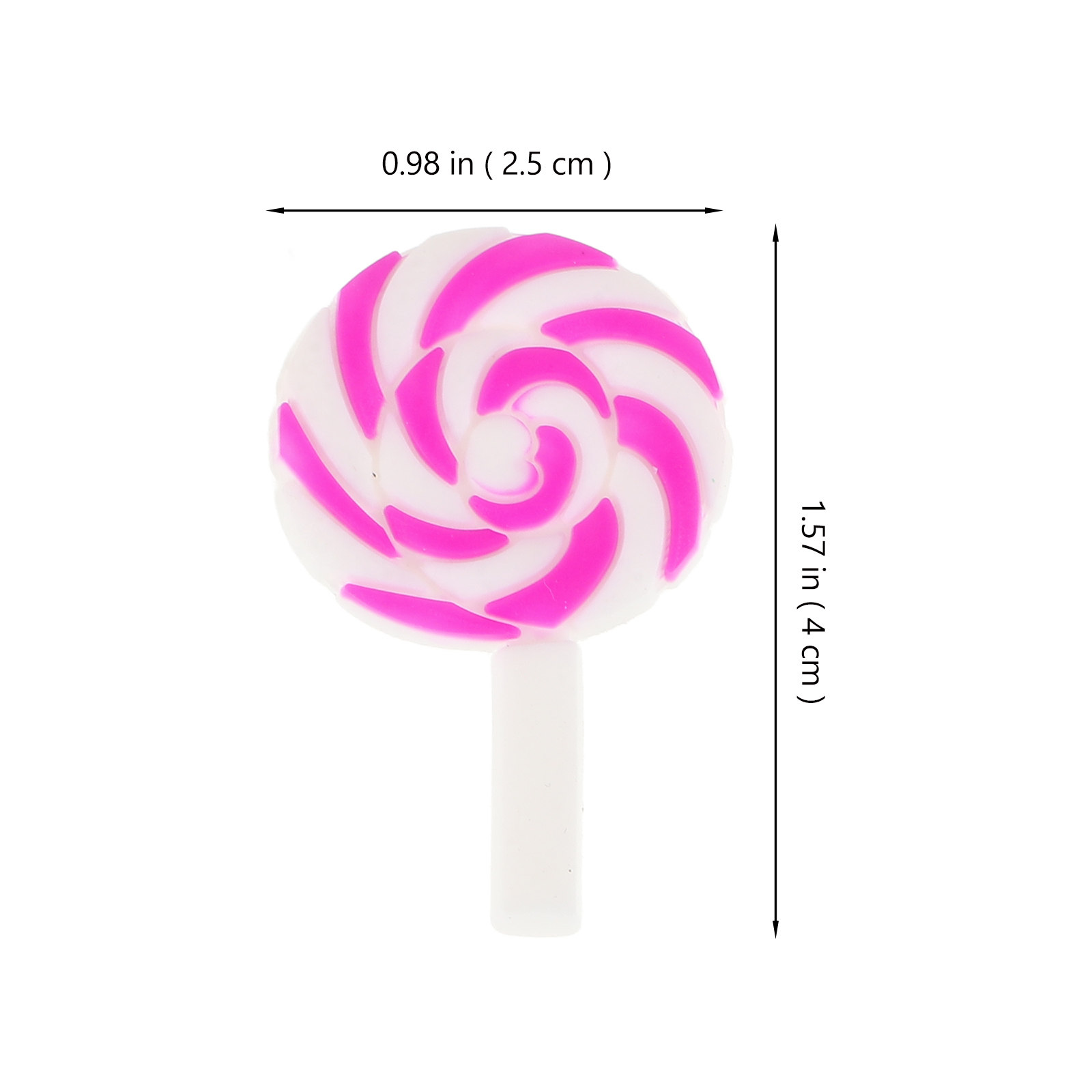 36Pcs Vibrant Rainbow Lollipop - Craft Embellishment ulasan dan harga