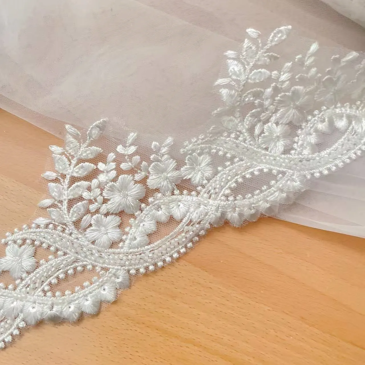 High Quality Beaded Lace Trim  - Beaded Trim Fringe ulasan dan harga