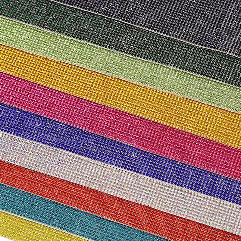 12x20cm Self Adhesive Rhinesto - Hotfix Rhinestone Sheet ulasan dan harga